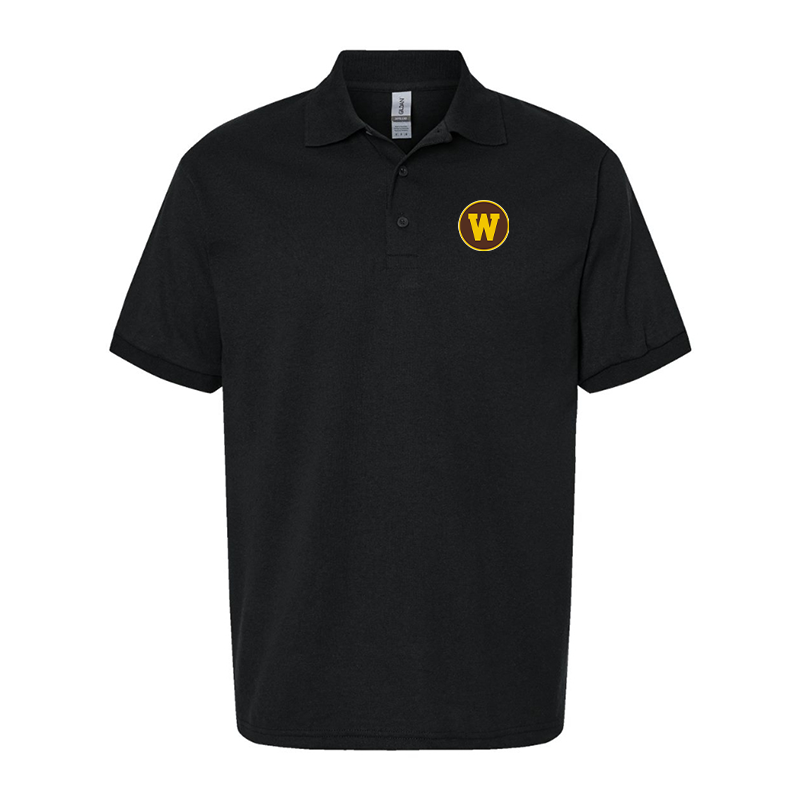 Men's   Western Michigan Broncos  Gildan Dry Blend Jersey Polo